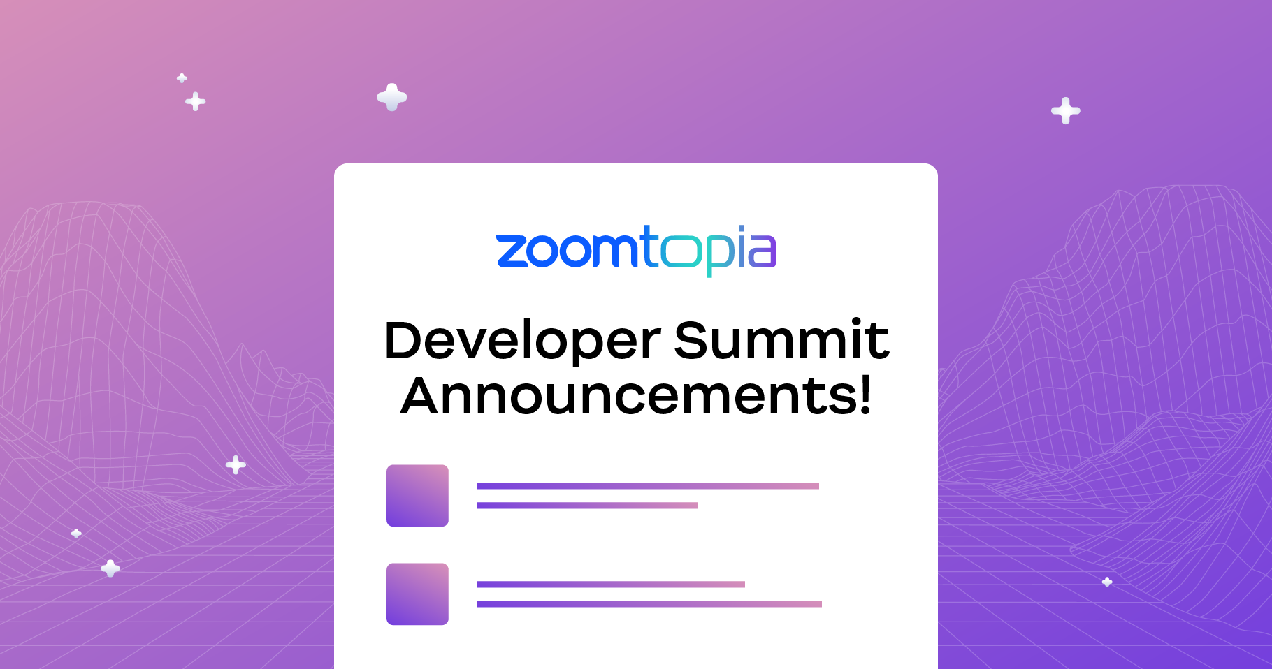 Connect the world by building with Zoom | Zoom - Zoom