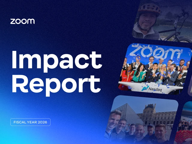 Zoom Releases FY 2026 Impact Report